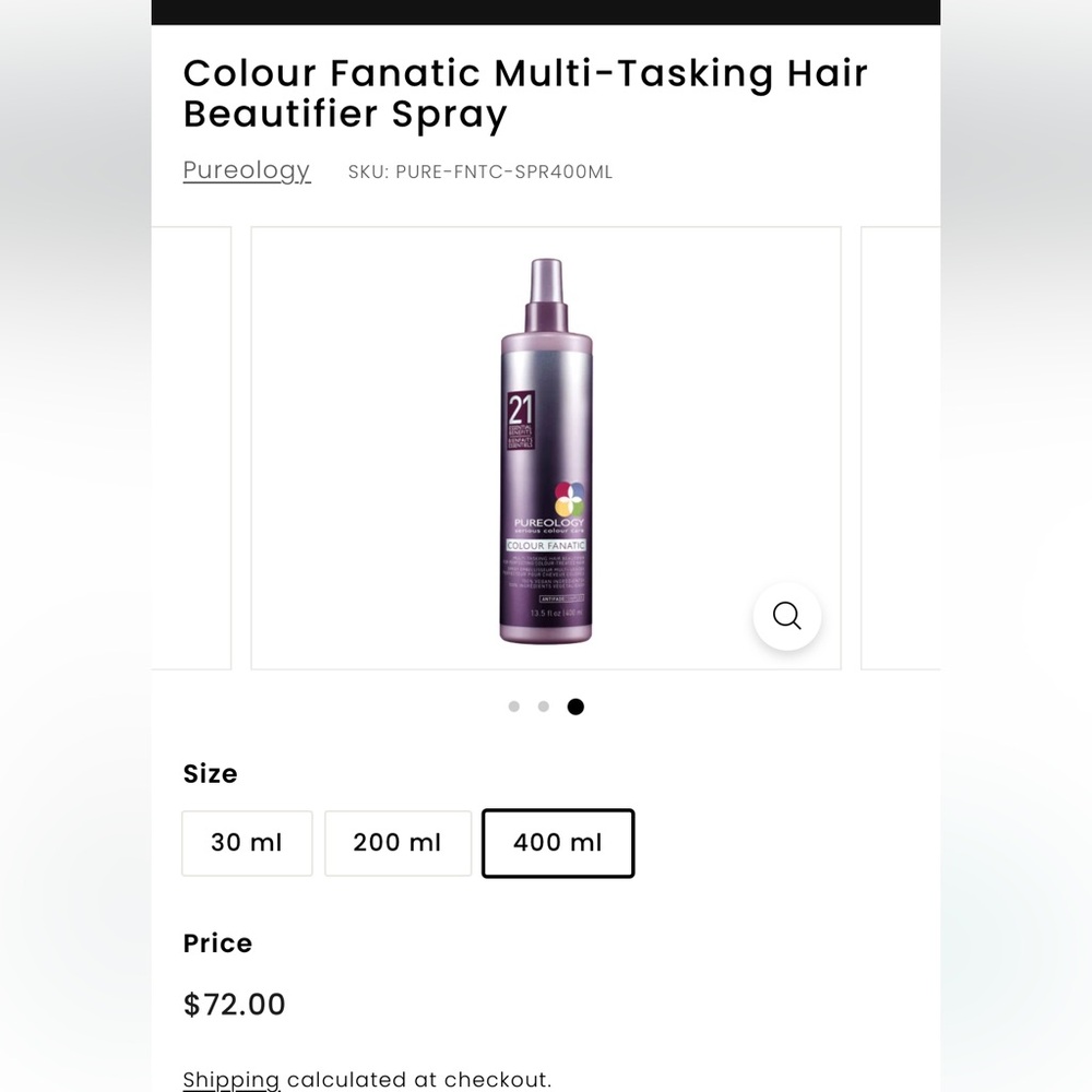 Pureology Color Fanatic Spray -